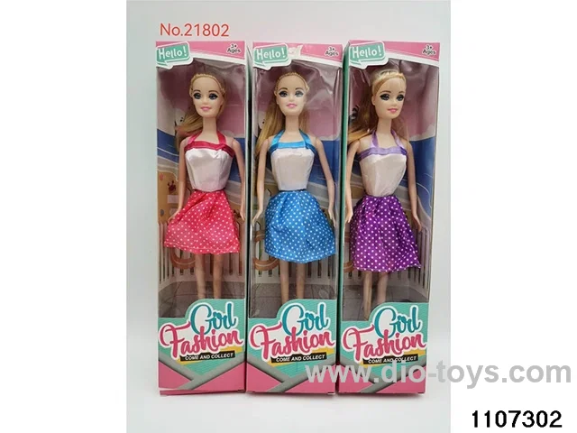 11.5 inch Barbie doll in window box