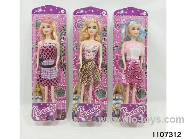 11.5 inch Barbie doll in Blister card