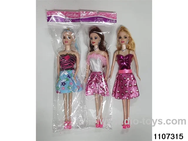 11.5 inch Barbie doll in opp bag