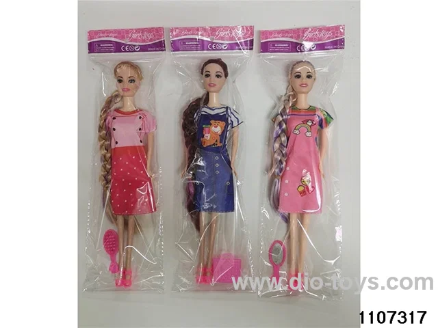 11.5 inch Barbie doll in opp bag