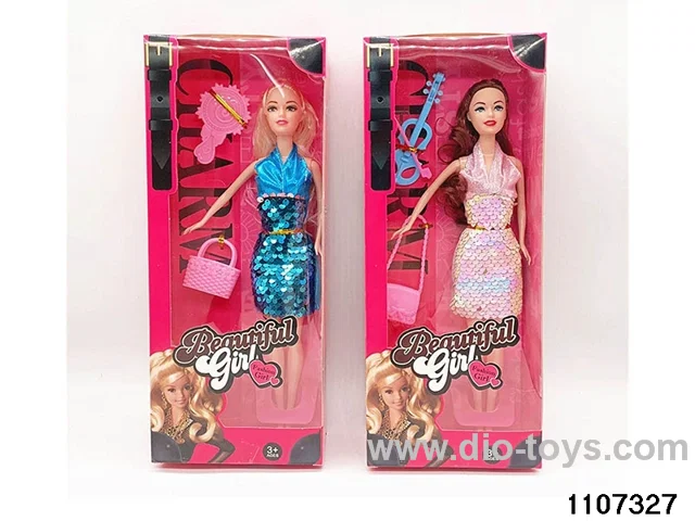 11 inch Barbie doll in window box