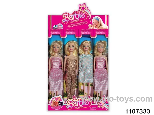 11 inch 5 joint Barbie in display box