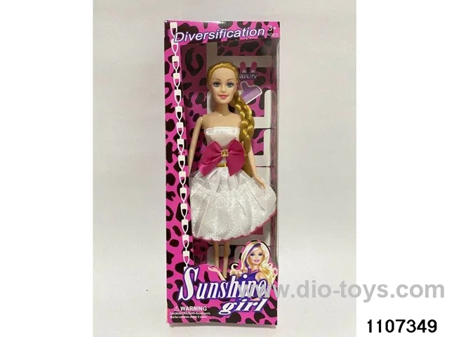 11.5 inch Barbie doll in window box