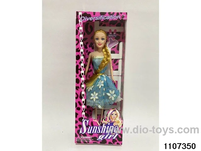 11.5 inch Barbie doll in window box