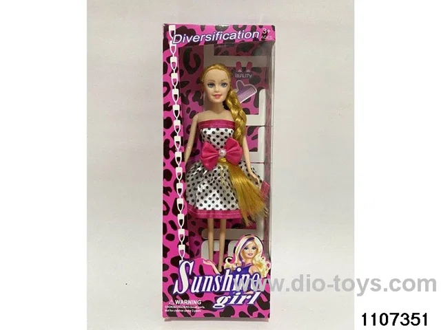 11.5 inch Barbie doll in window box