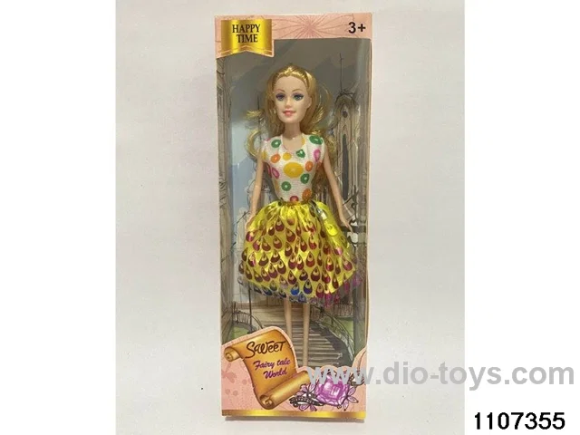 11.5 inch Barbie doll in window box