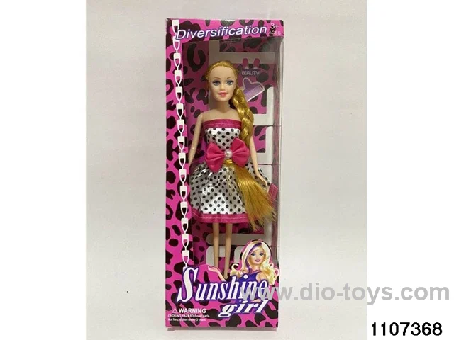 11.5 inch Barbie doll in window box