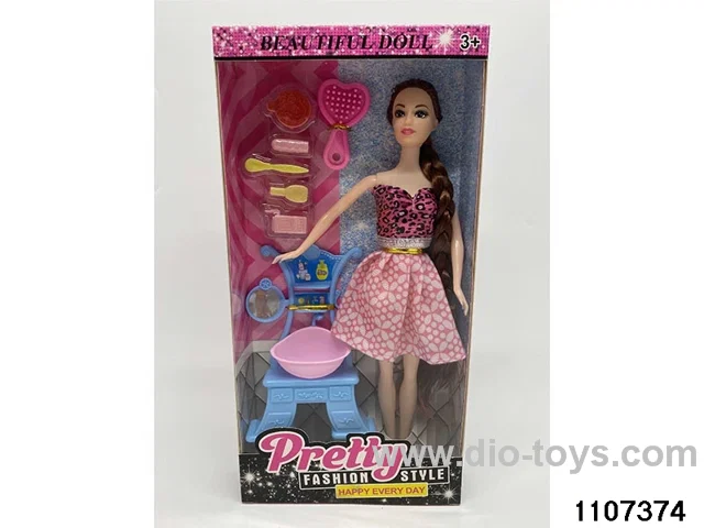 11.5 inch Barbie doll in window box