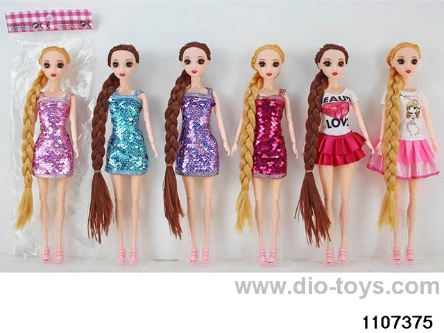 11.5 inch 30cm 13 joint Barbie in opp bag