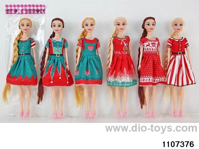 11.5 inch 30cm 9 joint Barbie in opp bag