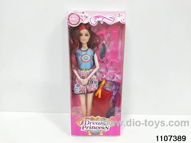 11 inch Barbie doll in window box