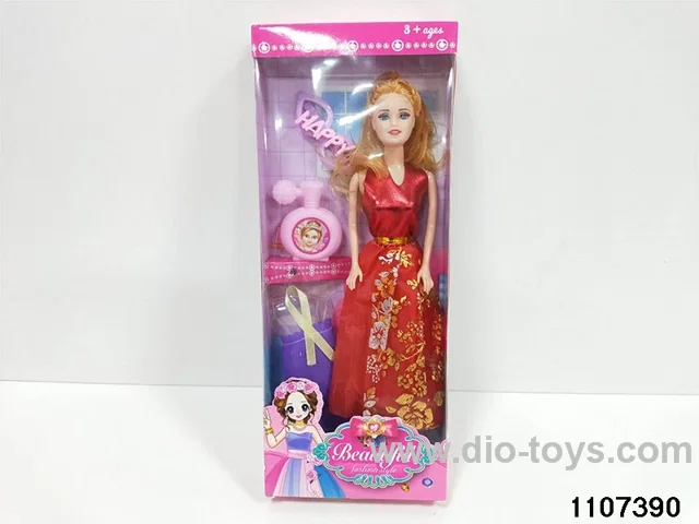 11 inch Barbie doll in window box