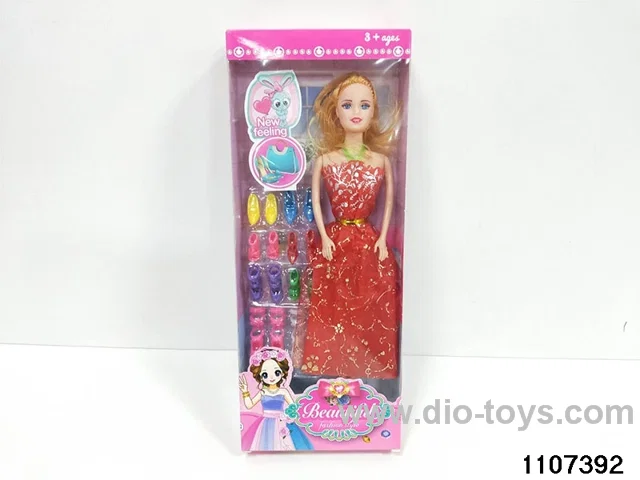 11 inch Barbie doll in window box