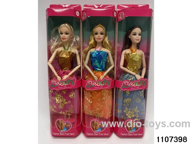 11.5 inch Barbie doll in window box