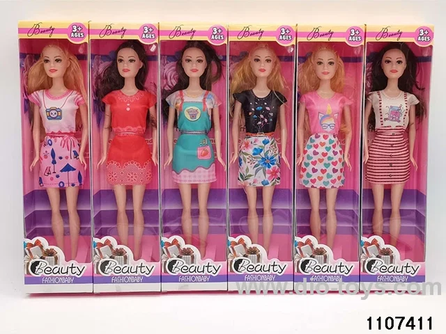 11.5 inch Barbie doll in window box