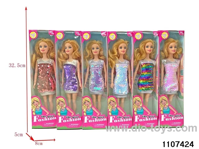 11.5 inch Barbie doll in window box