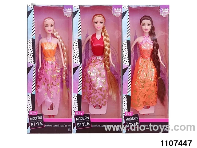 11.5 inch Barbie doll in window box
