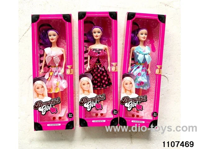 11 inch Barbie doll in window box