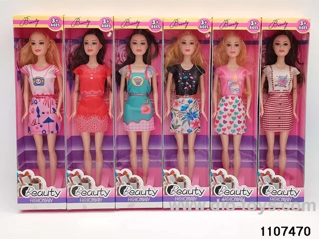 11.5 inch Barbie doll in window box