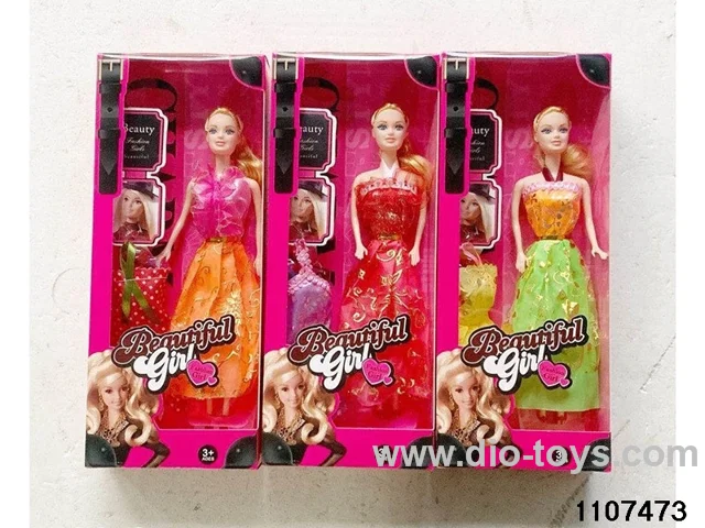 11 inch Barbie doll in window box