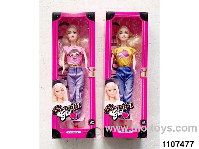 11 inch Barbie doll in window box