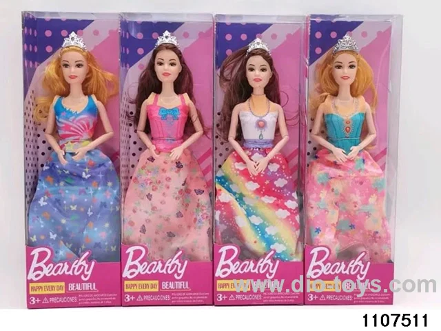 11 inch 9 joint Barbie in window box