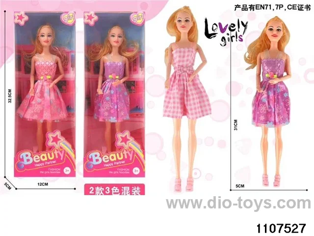 11.5 inch Barbie doll in window box