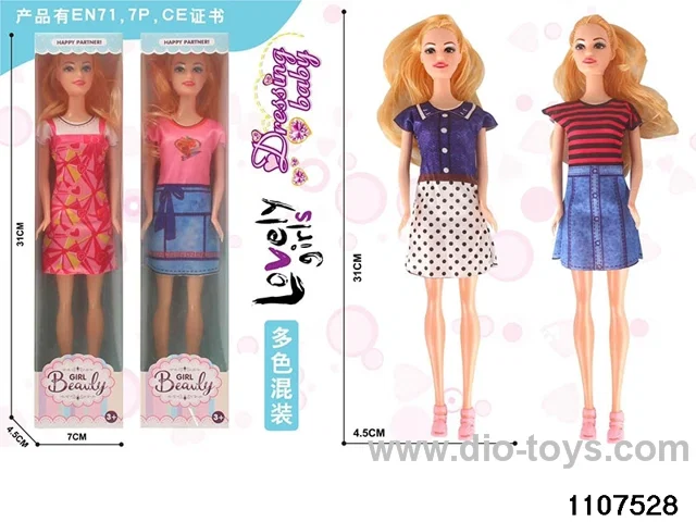 11.5 inch Barbie doll in window box
