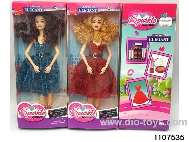 11 inch Barbie doll in window box