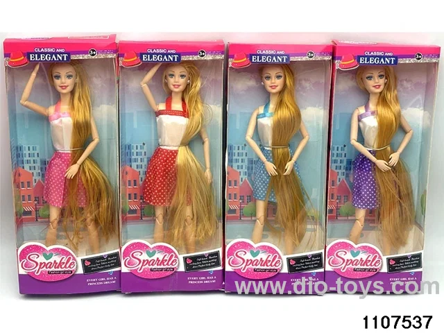 11 inch Barbie doll in window box