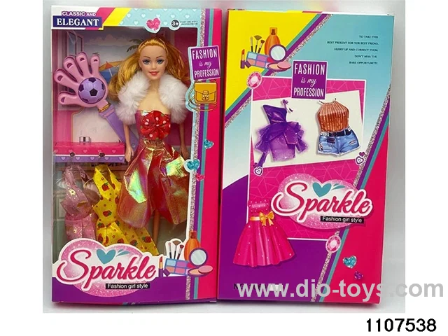 11 inch Barbie doll in window box