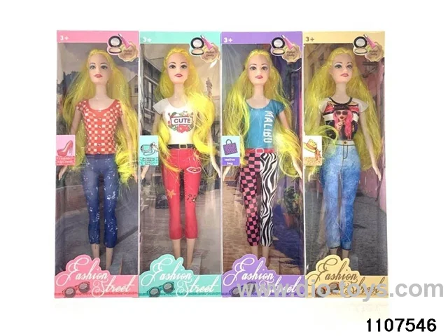 11 inch Barbie doll in window box