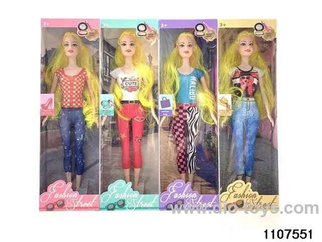 11 inch Barbie doll in window box