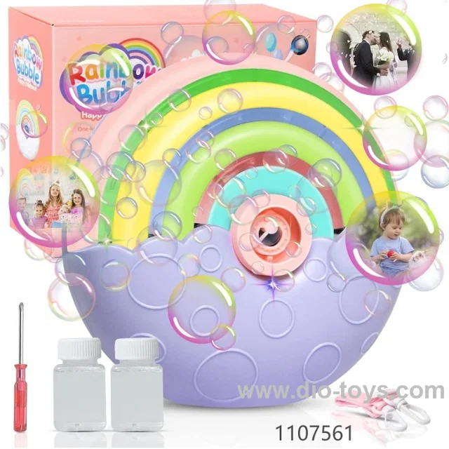Rainbow Bubble Machine