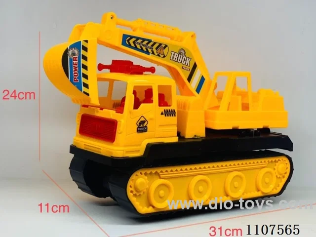 Engineering inertial crawler excavator