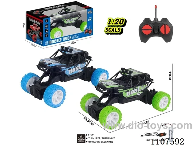 1:20 4ch rc car with light included battery