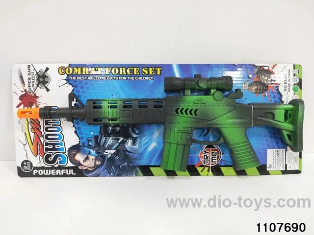 B/O gun in Tied On Card