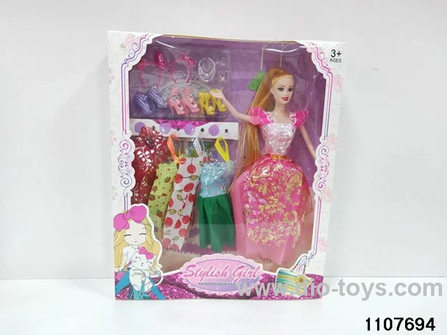 11.5 inch Barbie doll in window box