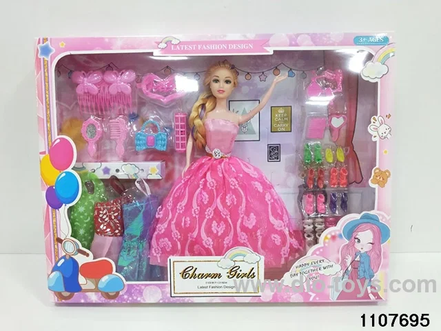 11.5 inch Barbie doll in window box