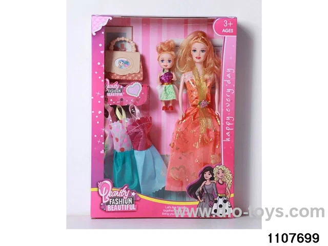 11.5 inch Barbie doll in window box
