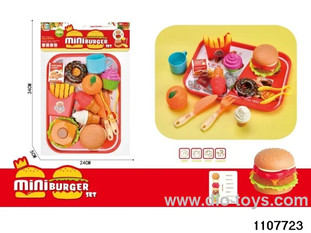 Burger Fruit Chop Suey Set in PP bag with header