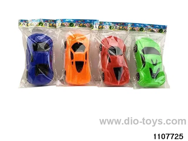 pull back car in opp bag
