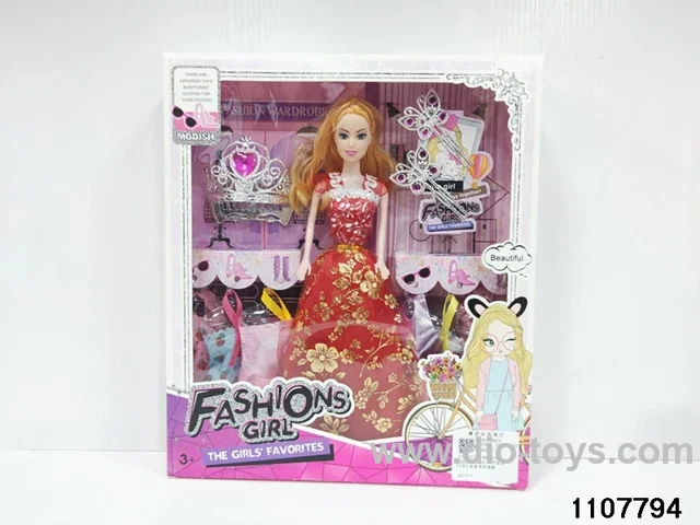 11.5 inch Barbie doll in window box