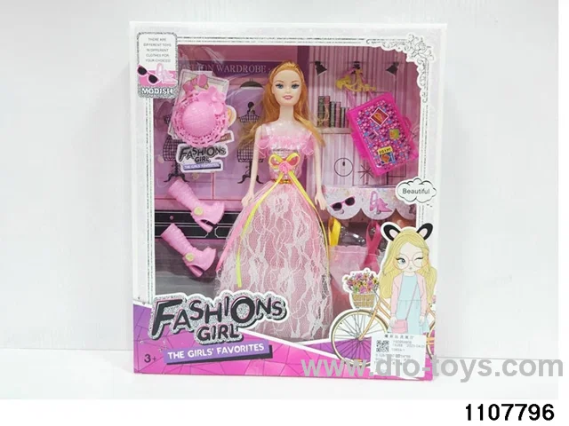11.5 inch Barbie doll in window box