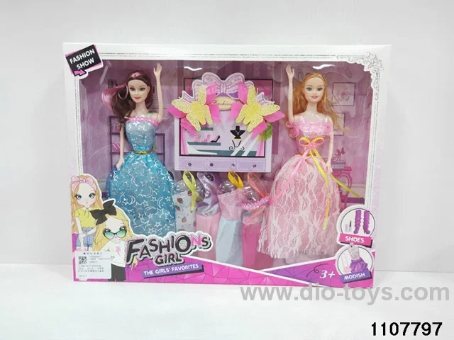11.5 inch Barbie doll in window box