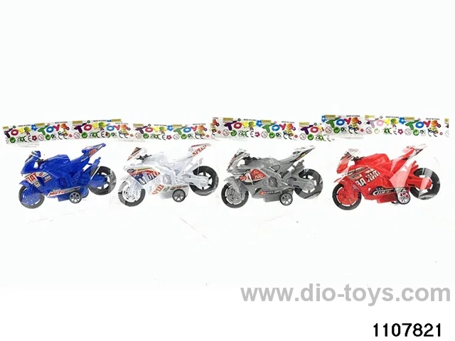 pull back motorbikes in opp bag