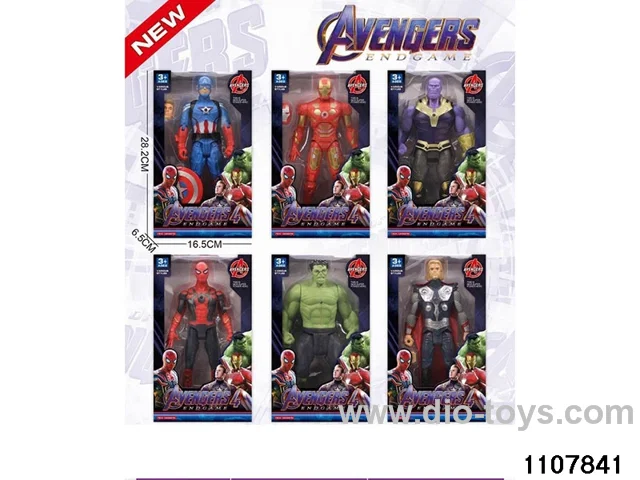 26.5CM Avengers Figures in window box