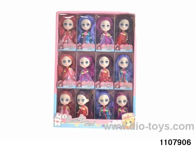 4.5 inch doll（12pcs）in display box