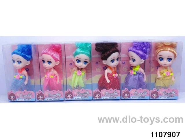 4.5 inch doll in PVC box
