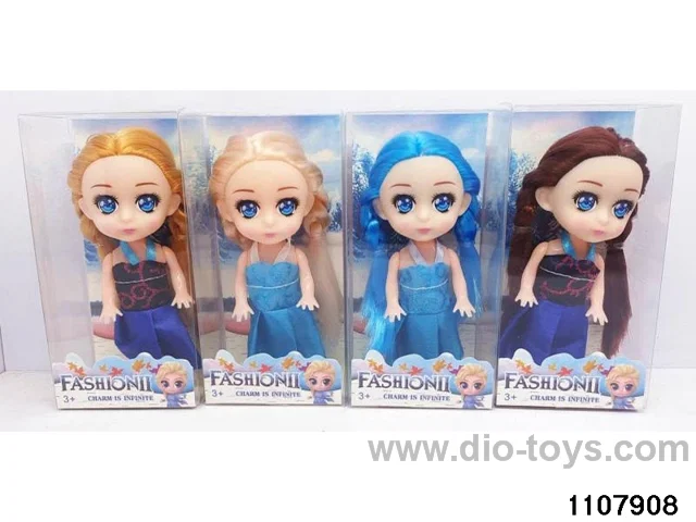 4.5 inch doll in PVC box